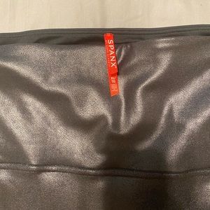 Spanx XL faux leather leggings. Great condition